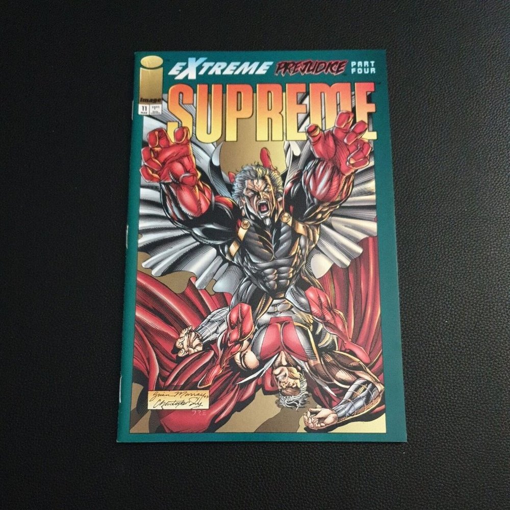 Image Comics Supreme Mar 1994 #11 Extreme Prejudice Part 4 Liefeld Stephenson